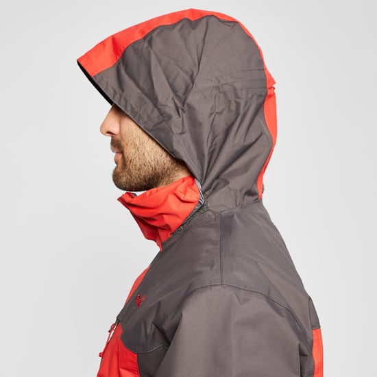 Peter Storm Men's Pennine II Waterproof Jacket with Rollaway Hood, Hiking Raincoat