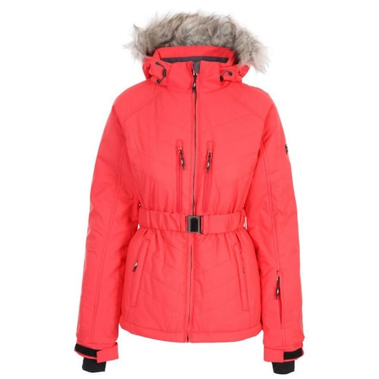 Trespass Womens/Ladies Camila Waterproof Ski Jacket (Hibiscus Red)
