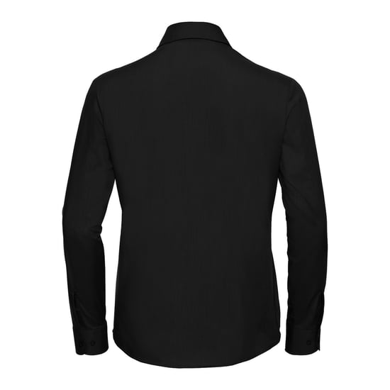 Russell Collection - Hemd Pflegeleicht für Damen Langärmlig (Schwarz) - Image 2
