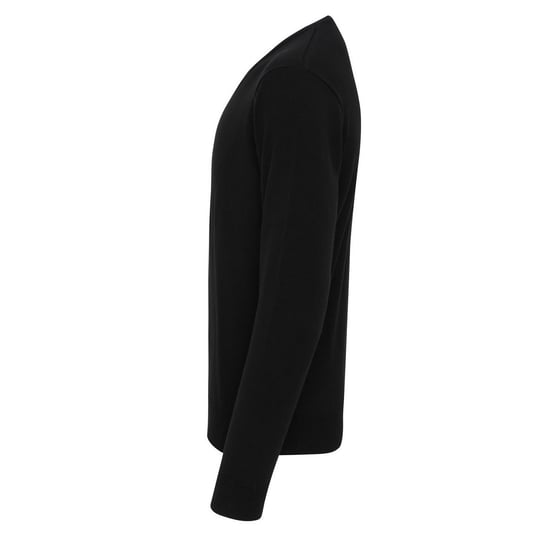Premier - "Essential" Sweatshirt V-Ausschnitt für Herren (Schwarz) - Image 3