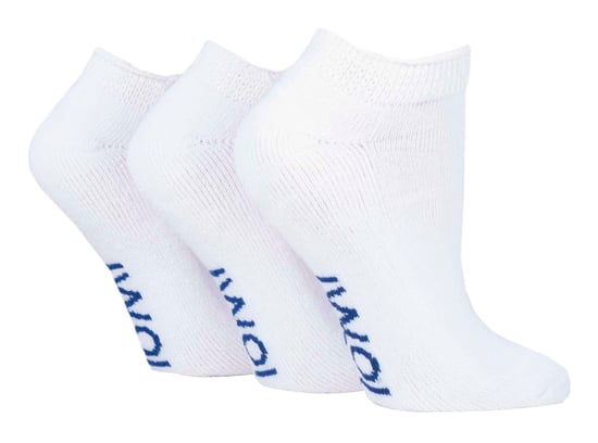IOMI - 3 Paar gepolsterte Trainer Diabetiker Socken für geschwollene Füße und Knöchel - Image 1