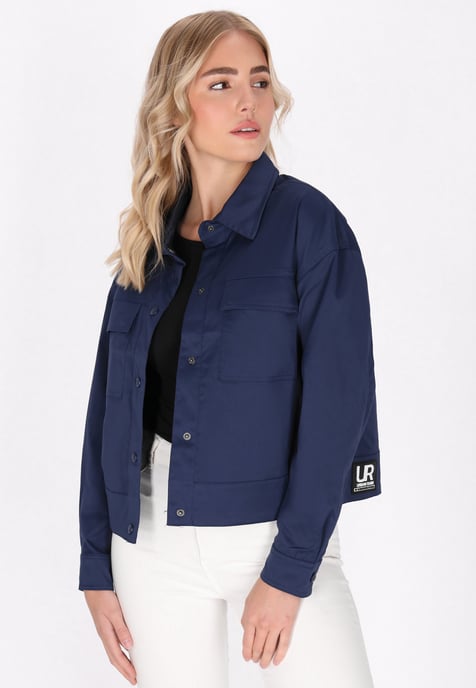 Schmuddelwedda Blouson Damen Marine - Image 3