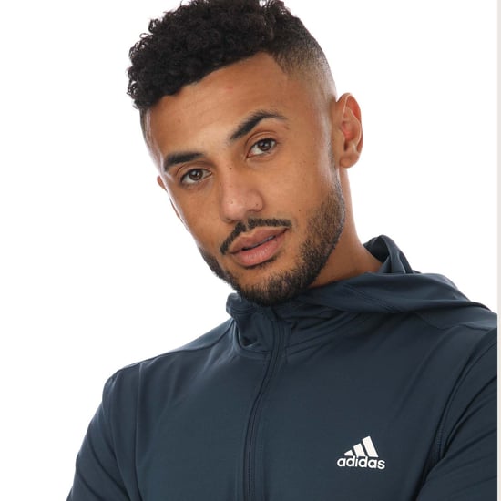 Sweat capuche Golf Primegreen adidas Pour Homme en Bleu Marine - Image 5