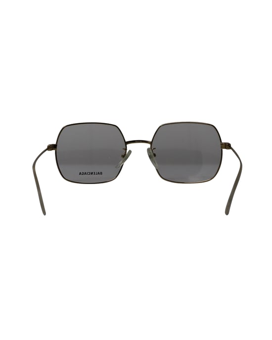 Balenciaga BB0090O 003 Quadratische Sonnenbrille aus Goldmetall - Image 4