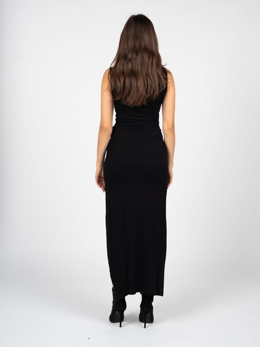 La Haine Inside Us Kleid Long Sportanzugs Damen schwarz - Image 4