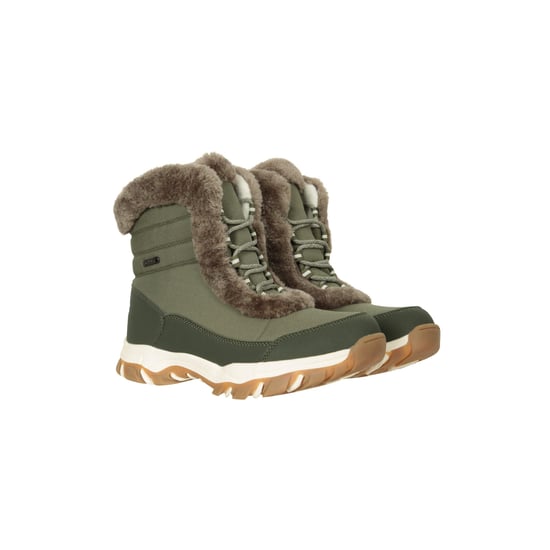 Mountain Warehouse - Damen Schneestiefel "Ohio", Thermisches Material (Helles Khaki) - Image 1