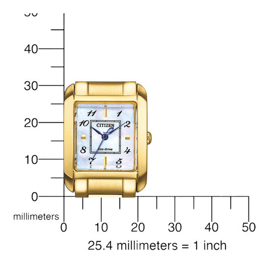 Citizen Damen Goldene Uhr EW5602-81D - Image 2