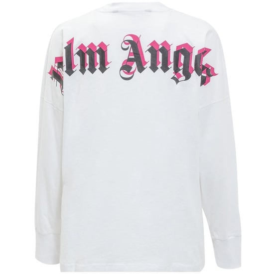 T-Shirt mit zweiklassischem Logo von Palm Angels im großen Stil - Image 2