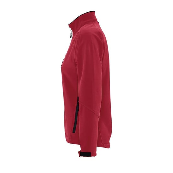 SOLS Womens/Ladies Roxy Soft Shell Jacket (atmungsaktiv, winddicht und wasserabweisend) (Rot) - Image 4