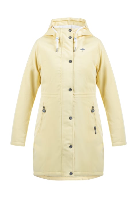 Schmuddelwedda Winterparka Damen Höllengelb - Image 1
