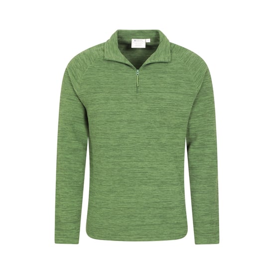 Mountain Warehouse Herren Snowdon II Fleece Top (Hellgrün) - Image 2