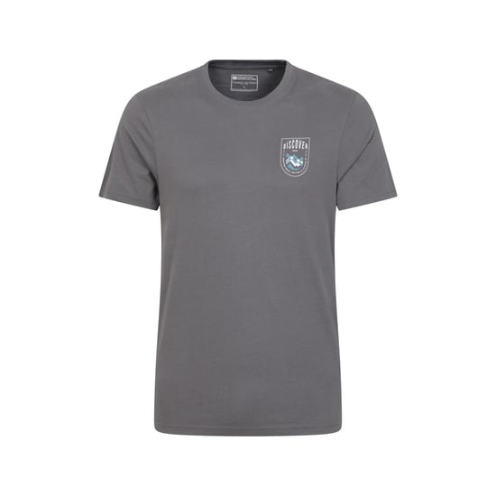 Mountain Warehouse Mens Discover Oban Cotton T-Shirt (Grey)