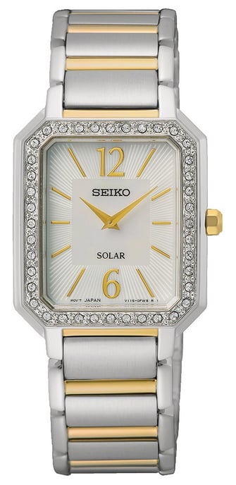 Seiko  Mehrfarbig Damen Armbanduhr SUP466P1 - Image 1