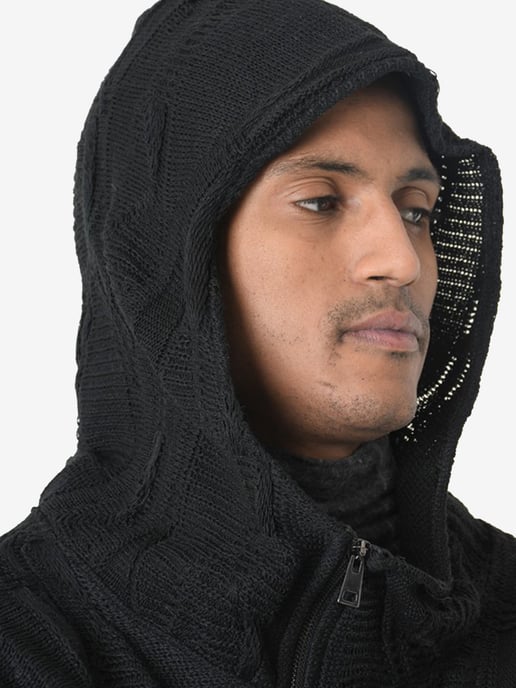 La Haine Inside Us Pullover Full Zip Herren schwarz - Image 6