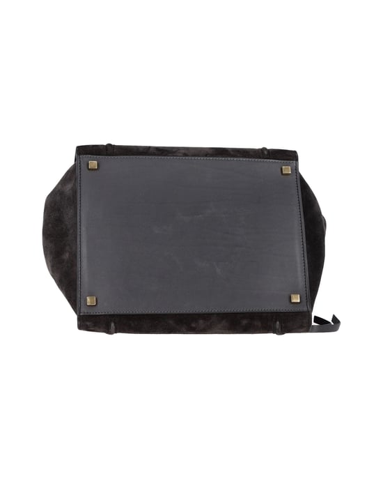 Celine Luggage Phantom Medium Tasche aus schwarzem Wildleder - Image 4