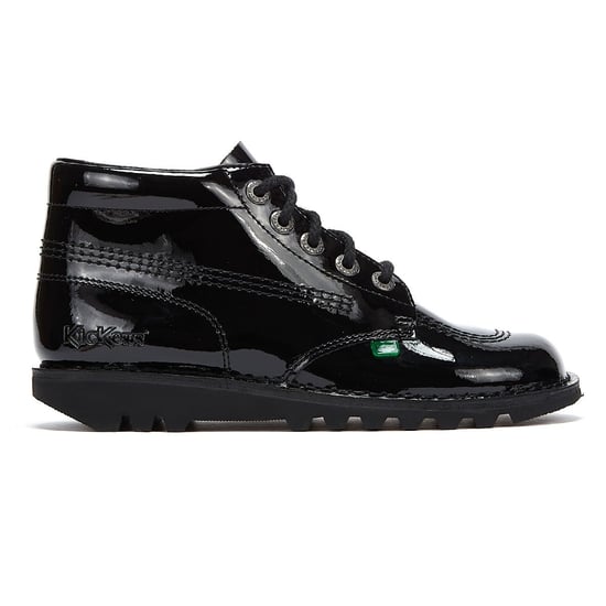 Kickers Kick Hi Womens Patent Stiefel - (Schwarz) - Image 5