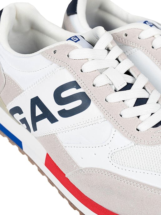 Gas Sneaker Yohn MIX Herren Weiß - Image 4