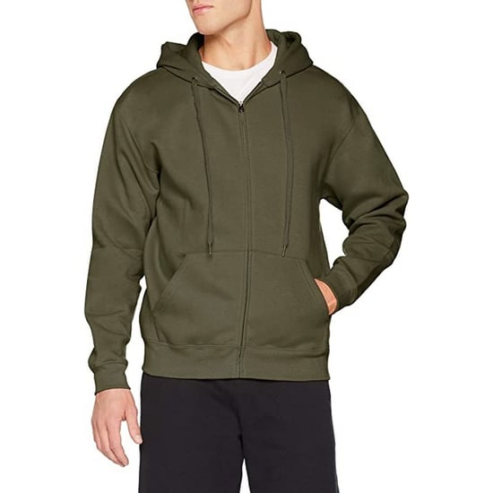 Fruit Of The Loom Herren Premium 70/30 Zip-Up Sweatshirt / Hoodie mit Kapuze (Classic Olive) - Image 3