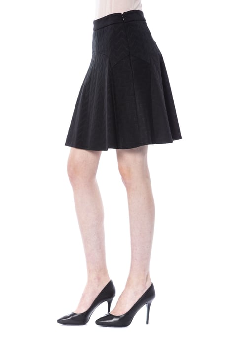 BYBLOS Women's Black Polyester Skirt