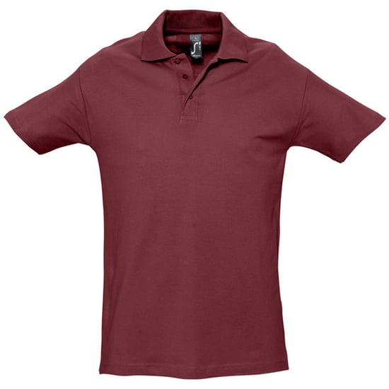 SOLS Spring II - Polo à manches courtes - Homme (Bordeaux) - Image 1