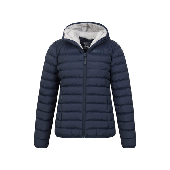 Mountain Warehouse Damen/Damen Kunstfell gefütterte wattierte Jacke (Navy) - Image 5