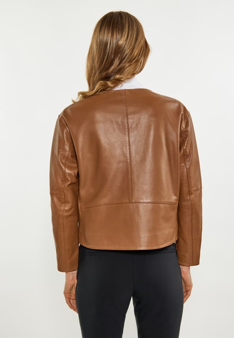 Dreimaster Jacke Damen Kamel - Image 4