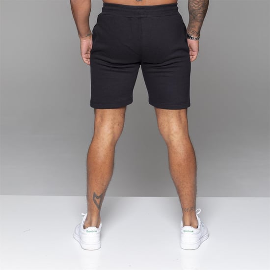 MYT Herren Fleece Shorts Schwarz - Image 3