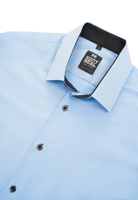 Rusty Neal Overhemd Slim Fit Blau - Image 3