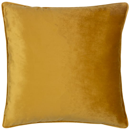 Paoletti Bloomsbury Cut Velvet Piped Polyester Filled Cushion