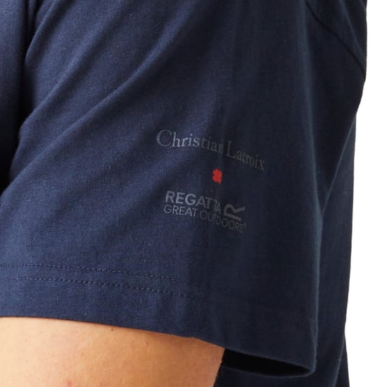 Regatta - "Christian Lacroix Aramon" T-Shirt für Herren (Marineblau) - Image 6