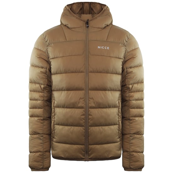 Nicce Skyline Herren-Steppjacke, Braun - Image 1
