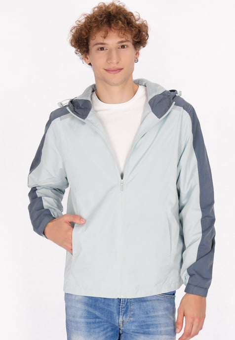 Mo Jacke Herren Blasses Türkis Grau - Image 3