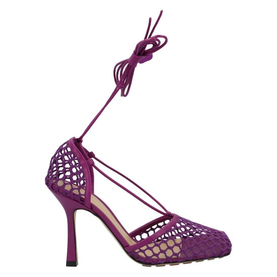 Bottega Veneta Stretch-Lace-Up-Sandalette lila - Image 1