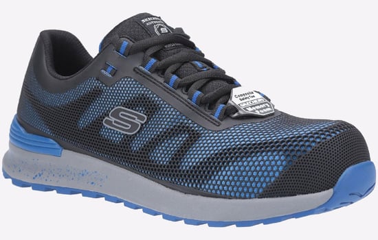 Skechers Bulklin Lace Up Safety MEMORY FOAM Mens
