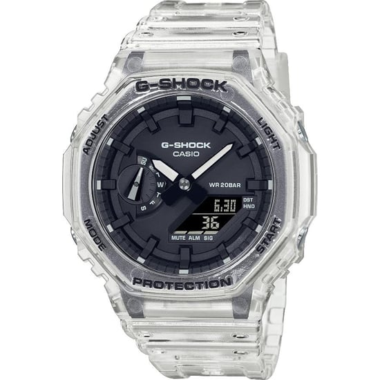 Casio G-Shock Herren Transparente Uhr GA-2100SKE-7AER - Image 1