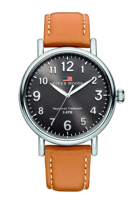 River Woods Sacramento Braun Herren Armbanduhr RW420006 - Image 1
