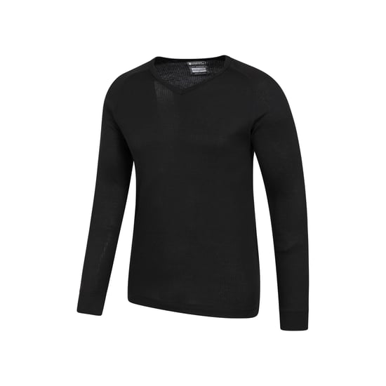 Mountain Warehouse - "Talus" Thermo-Top V-Ausschnitt für Herren (Schwarz) - Image 2