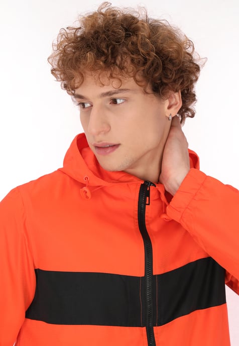 Mo Jacke Herren ORANGE SCHWARZ - Image 5