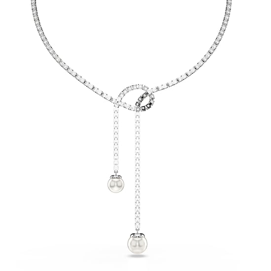 Swarovski 'Matrix' Damen Halskette aus Metall - Silber 5692416 - Image 4
