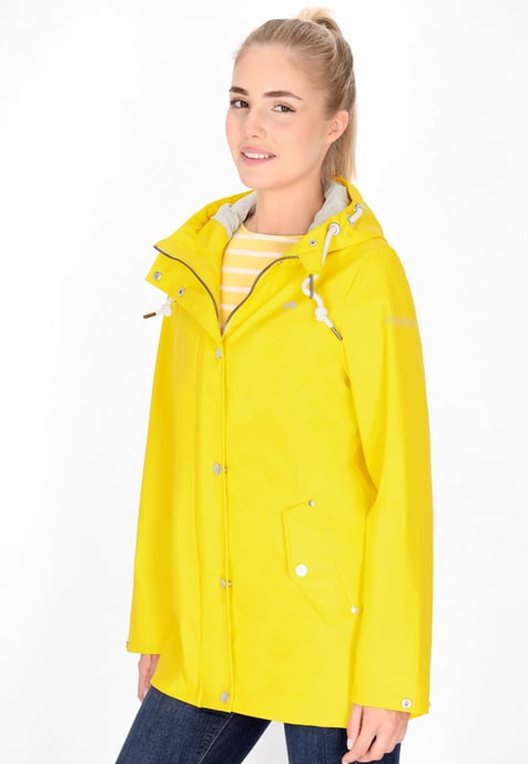 Schmuddelwedda Regenjacke Damen gelb - Image 3