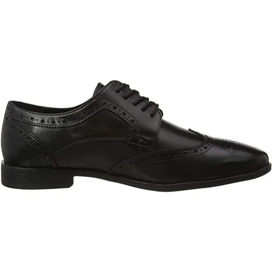 Hush Puppies Jungen Elliot Leder Brogues (Schwarz) - Image 3