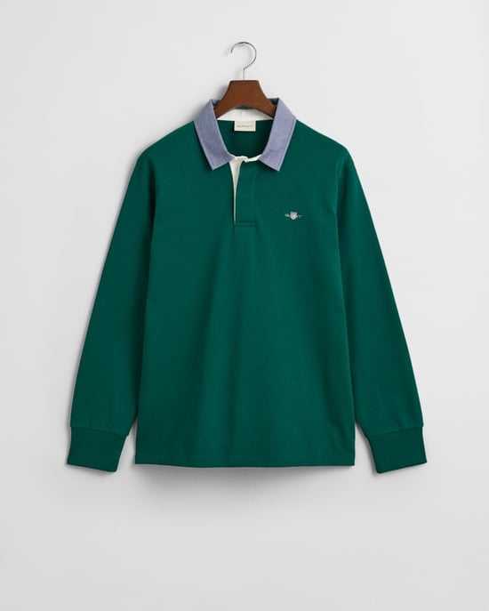 GANT Mens Regular Fit Chambray Heavy Rugger - Image 1