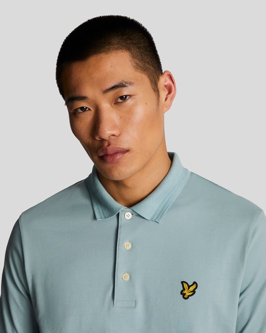 Lyle & Scott Rally Tipped Poloshirt für Herren in Blau - Image 4