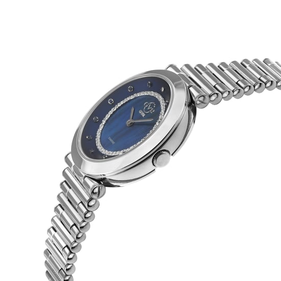 Damen Burano Schweizer Quarz MOP Zifferblatt Edelstahlarmband Diamant Uhr - Image 2