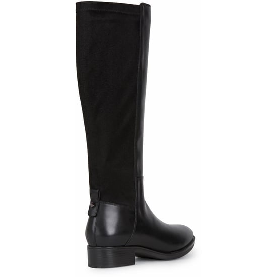 Geox D Felicity Leder Women's Schwarz Stiefel - Image 2