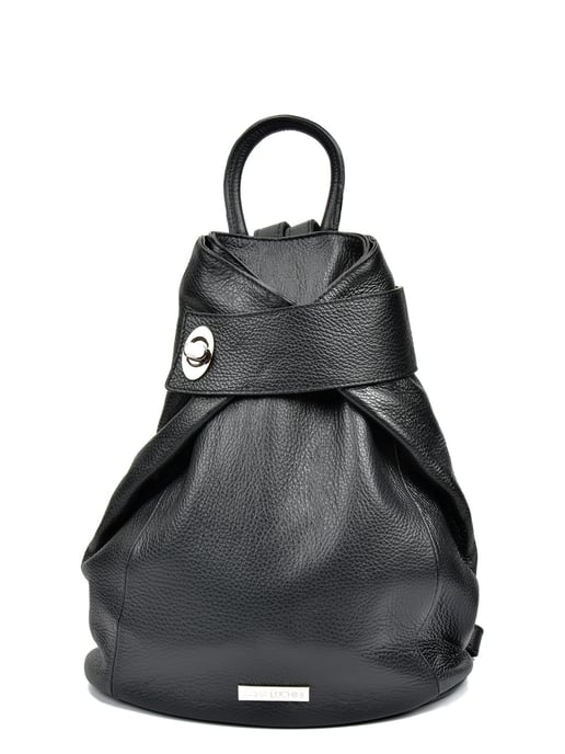 Anna Luchini SS22 AL 1083 Schwarze Ledertasche - Image 1