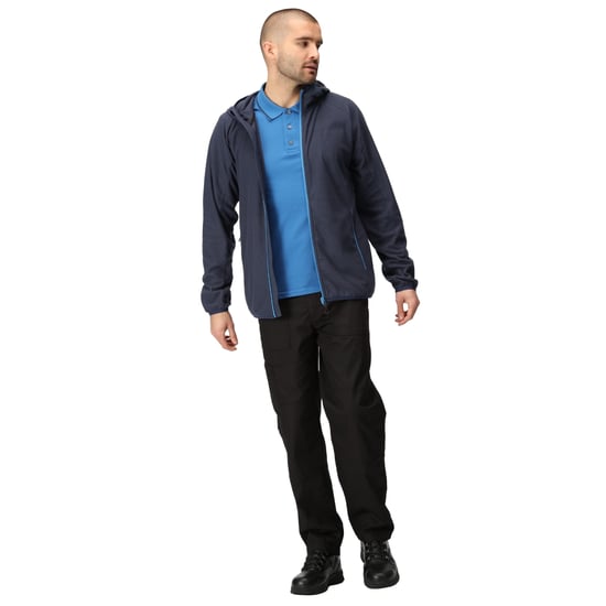 Regatta - "Navigate" Fleecejacke Durchgehender Reißverschluss für Herren (Marineblau/Graublau) - Image 5