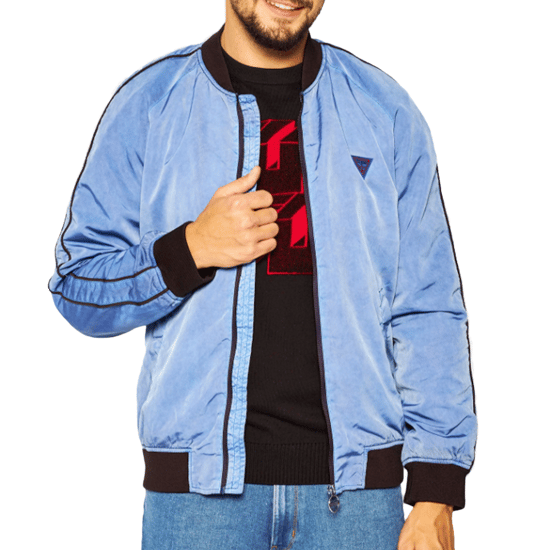 Blouson Guess Herren Klassisches Dreieck-Logo - Image 3
