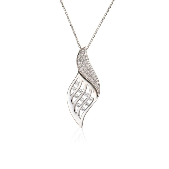 Orphelia Damen-Kette aus 925er Sterlingsilber mit Anhänger – Silber ZH-4778 - Image 2