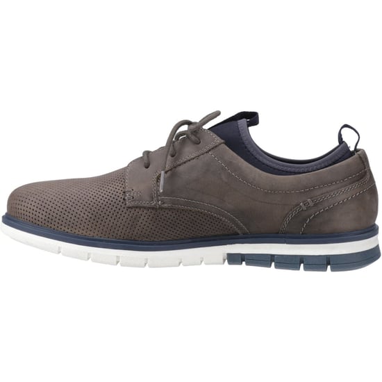 Pod Murphy Leder Herren Schnürschuhe Grau - Image 4